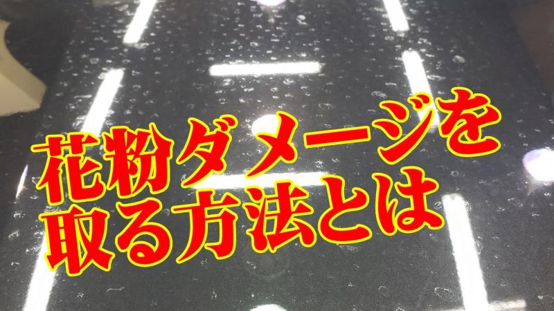 画像: 花粉ダメージ処理の方法